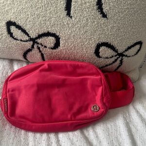 Lululemon Athletica Red Travel Bag